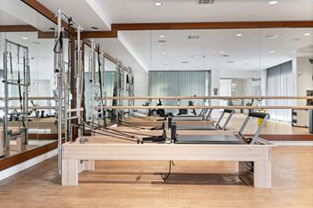 Pilates and yoga studio